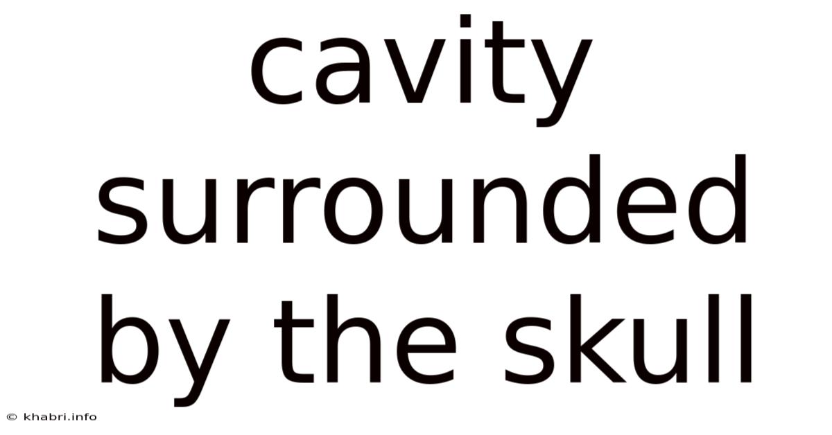 Cavity Surrounded By The Skull