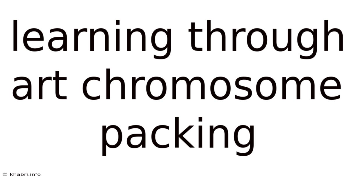 Learning Through Art Chromosome Packing